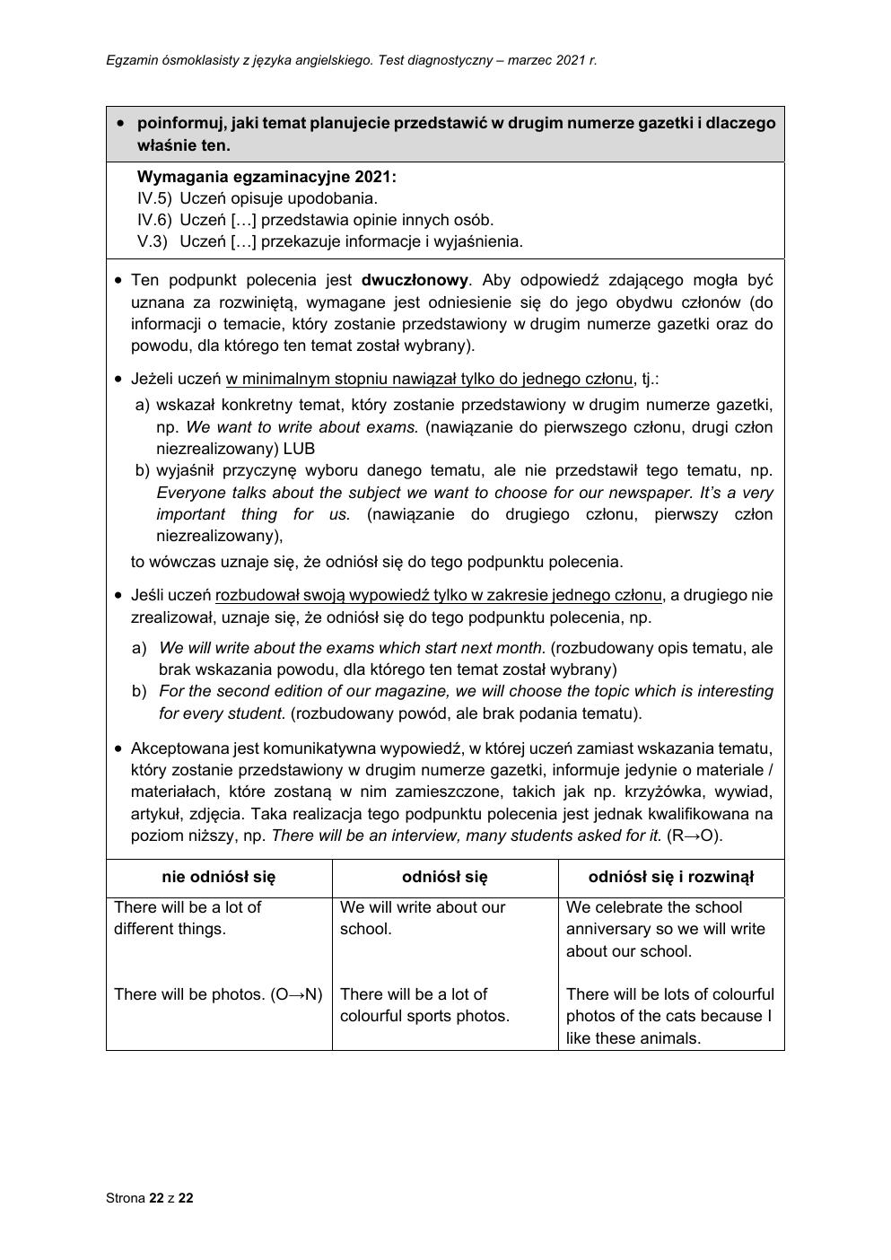 odpowiedzi - angielski - egzamin ósmoklasisty 2021 próbny-22