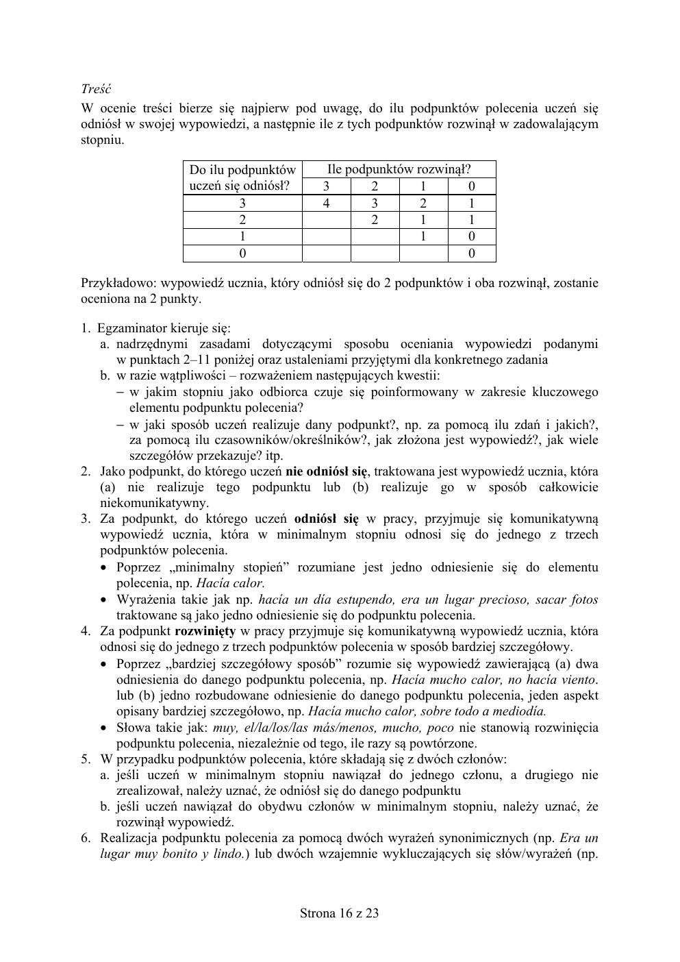 odpowiedzi - hiszpański - egzamin ósmoklasisty 2020 próbny-16