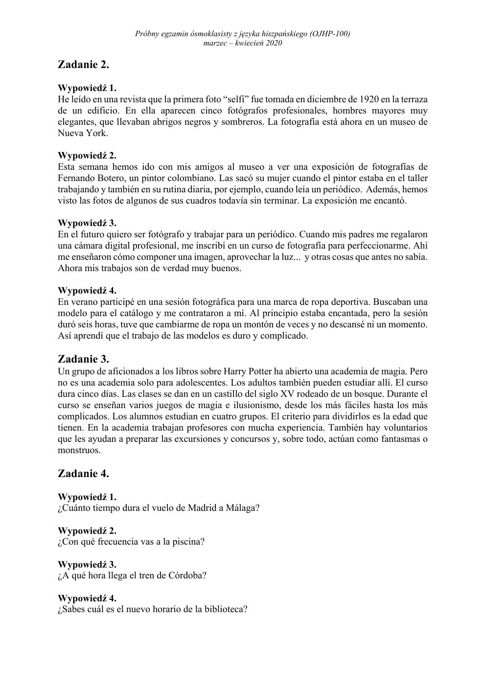 transkrypcja - hiszpański - egzamin ósmoklasisty 2020 próbny-2