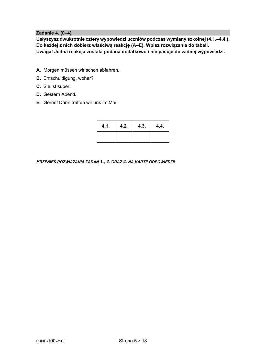 arkusz - niemiecki - egzamin ósmoklasisty 2021 próbny-05