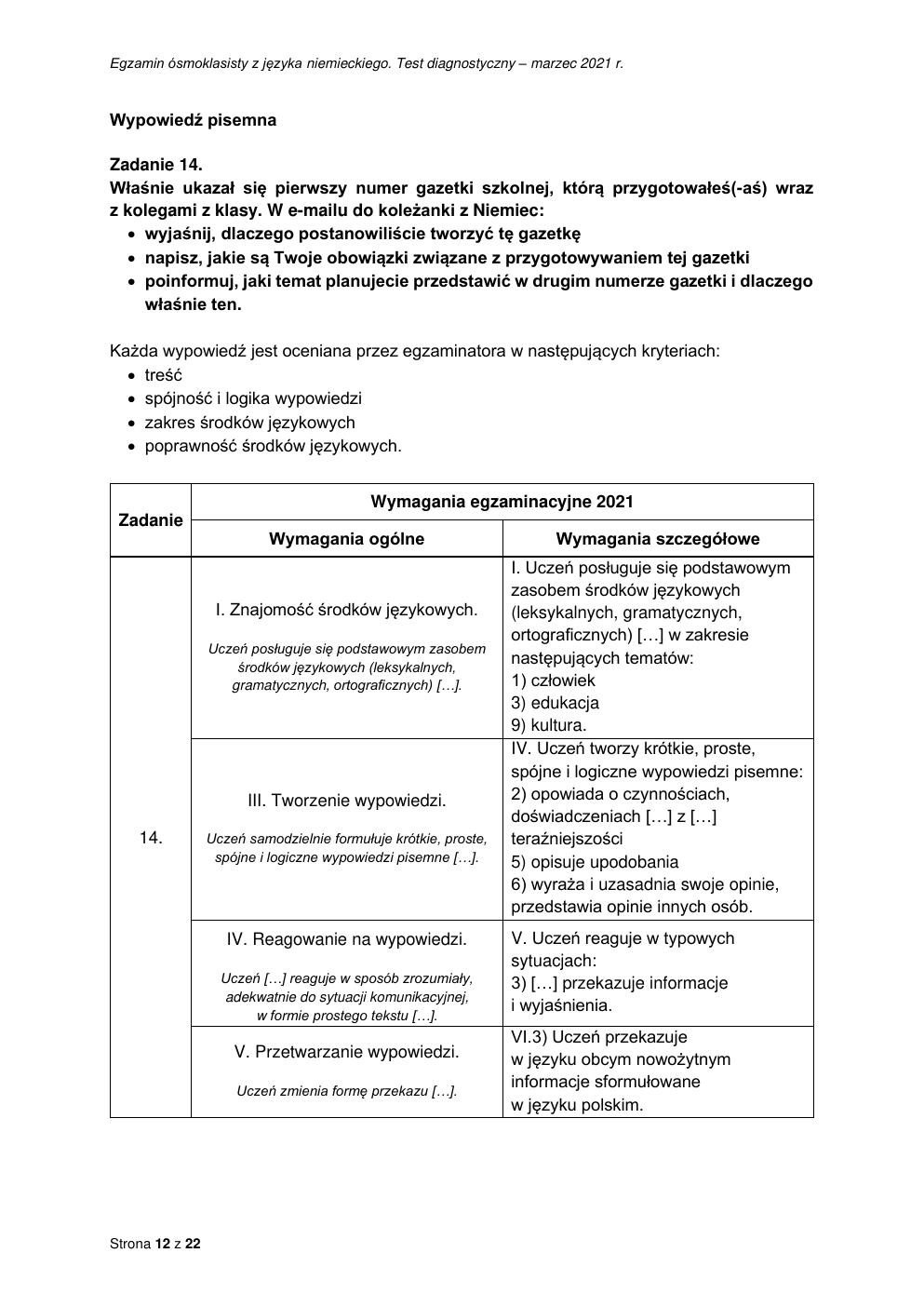 odpowiedzi - niemiecki - egzamin ósmoklasisty 2021 próbny-12