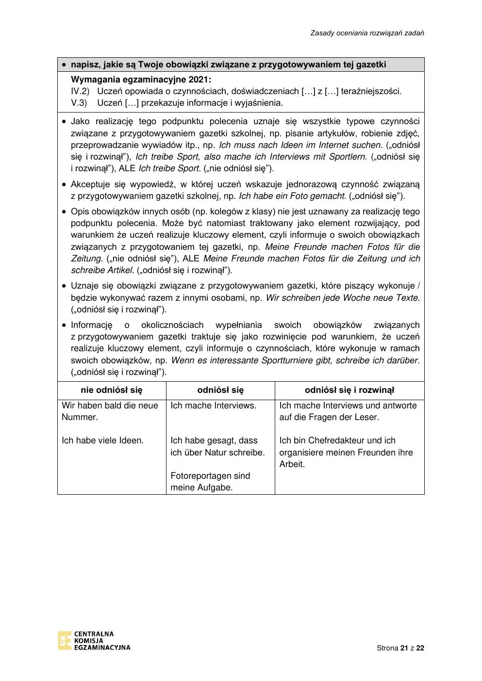 odpowiedzi - niemiecki - egzamin ósmoklasisty 2021 próbny-21