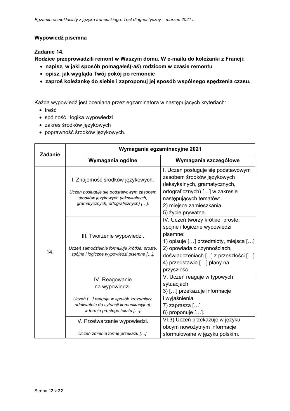 odpowiedzi - francuski - egzamin ósmoklasisty 2021 próbny-12