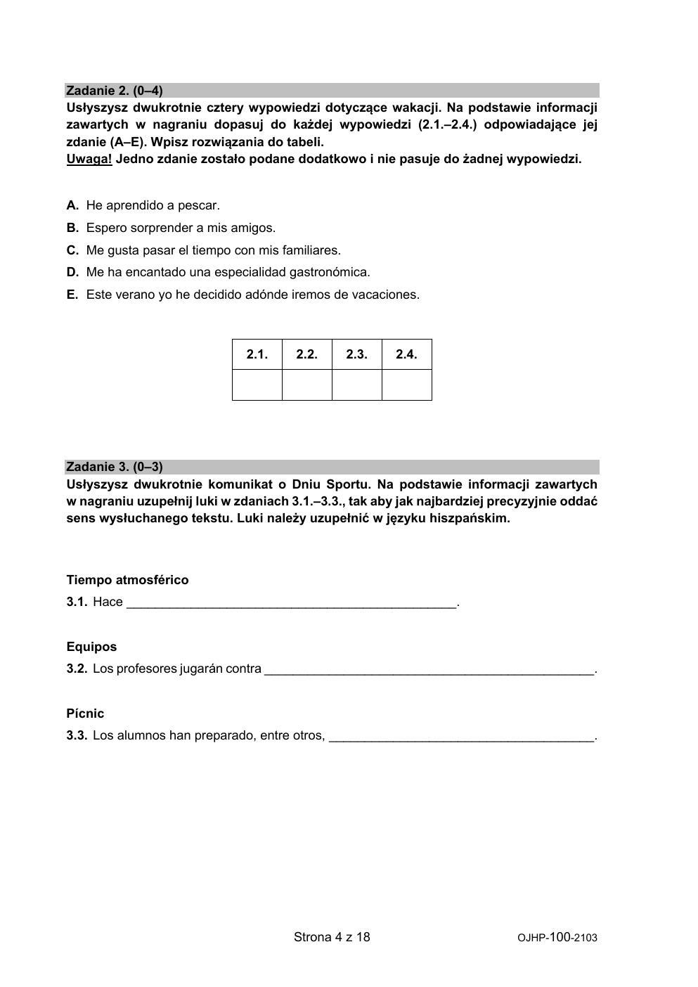 arkusz - hiszpański - egzamin ósmoklasisty 2021 próbny-04
