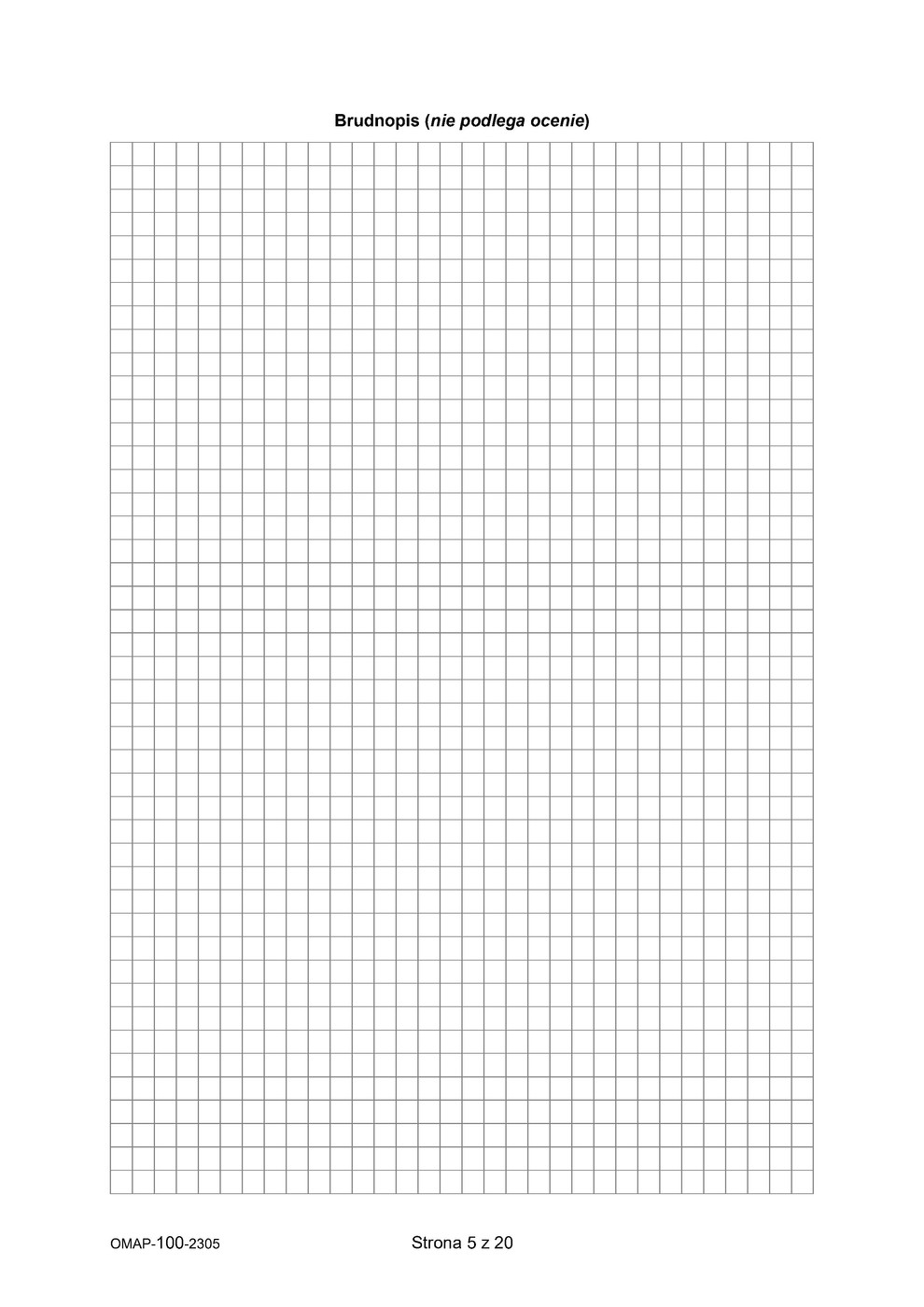 arkusz - matematyka - egzamin ósmoklasisty 2023 - 0005