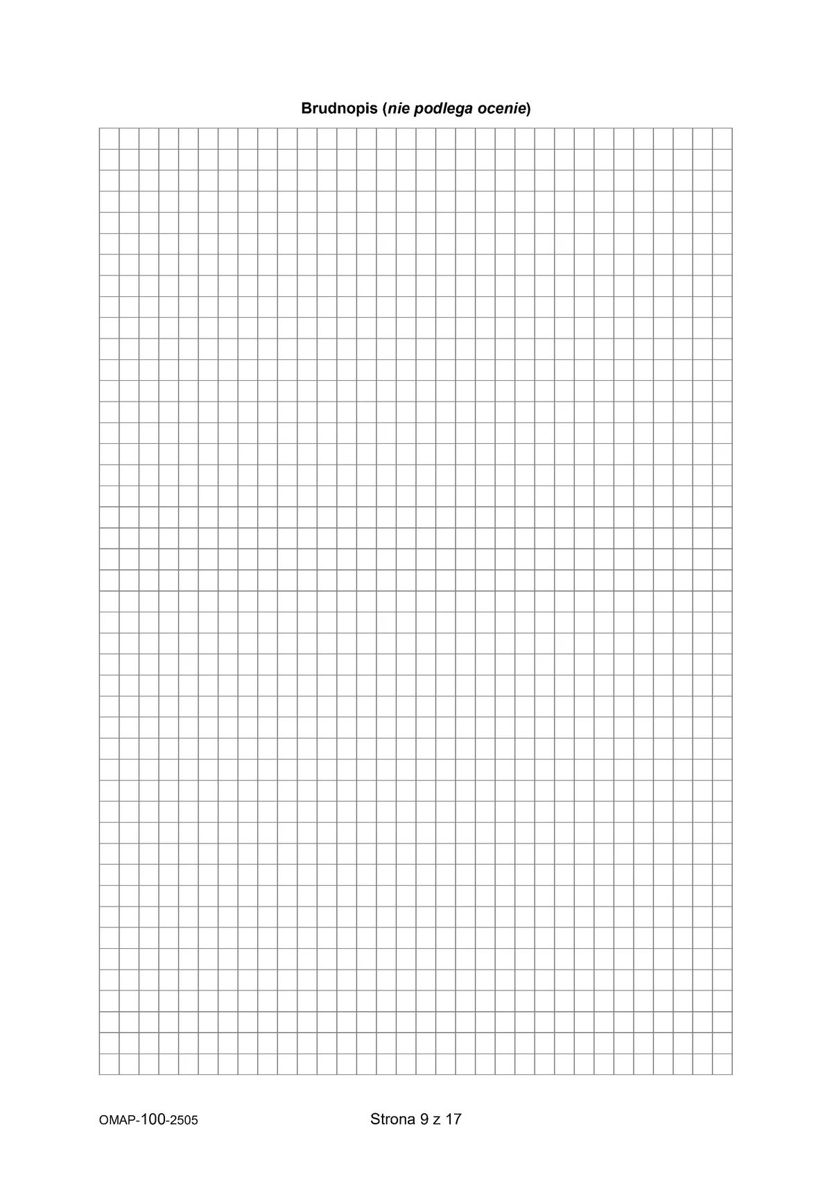 arkusz zadania wyboru - matematyka - egzamin ósmoklasisty 2025 - 0009