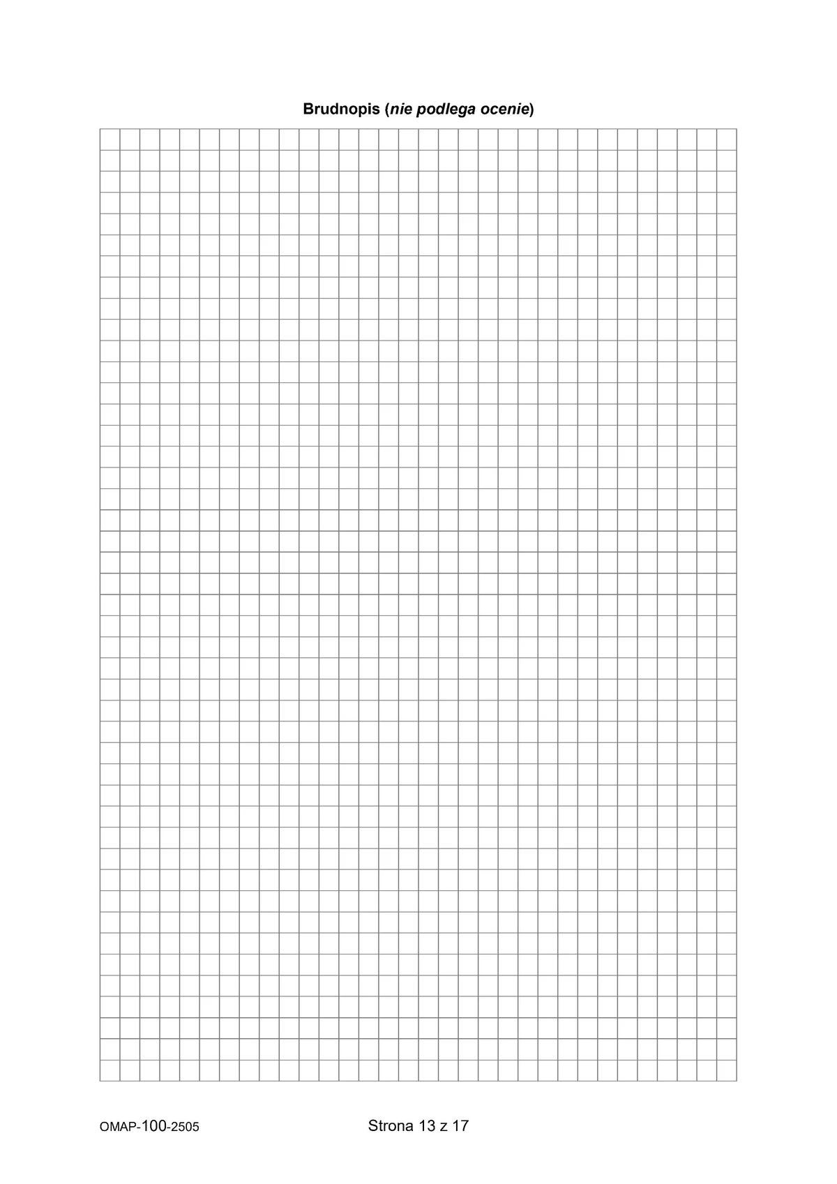 arkusz zadania wyboru - matematyka - egzamin ósmoklasisty 2025 - 0013