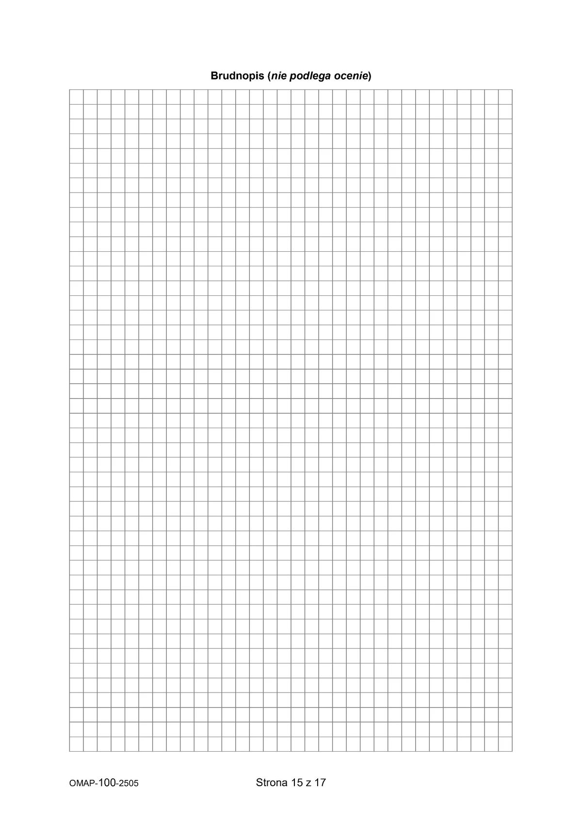arkusz zadania wyboru - matematyka - egzamin ósmoklasisty 2025 - 0015