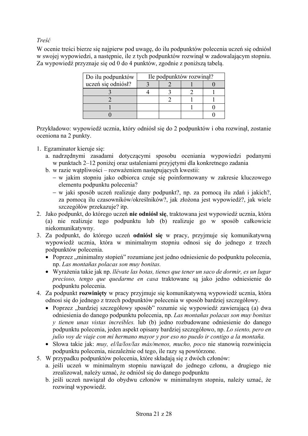 hiszpański - egzamin ósmoklasisty 2019 - odpowiedzi-21