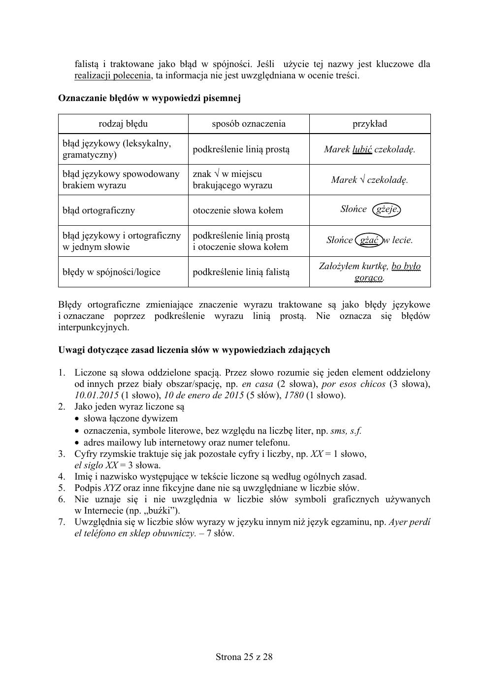 hiszpański - egzamin ósmoklasisty 2019 - odpowiedzi-25