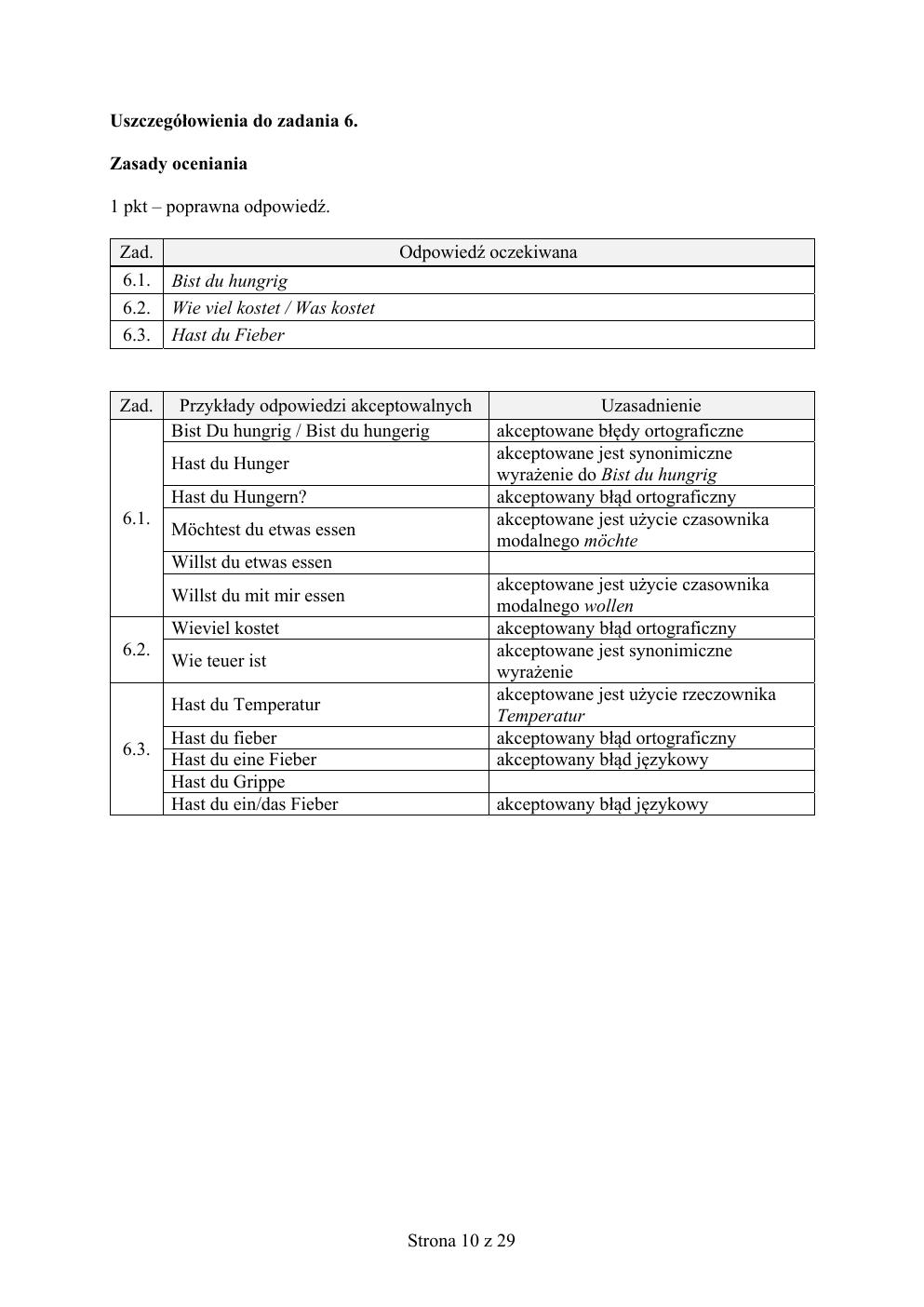 niemiecki - egzamin ósmoklasisty 2019 - odpowiedzi-10