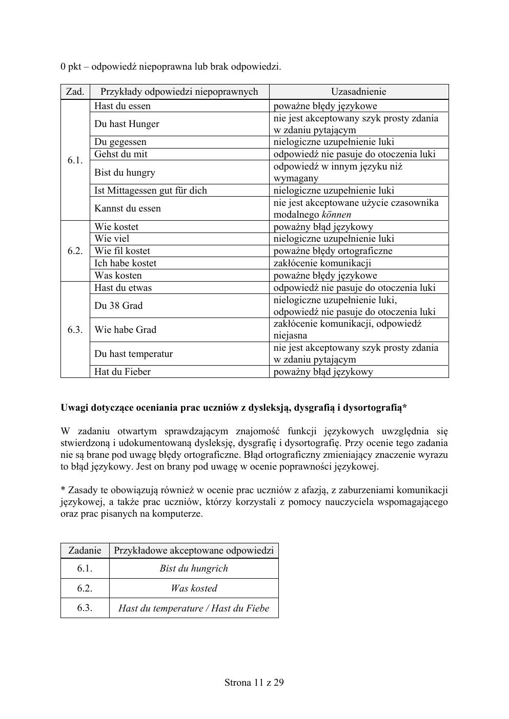 niemiecki - egzamin ósmoklasisty 2019 - odpowiedzi-11