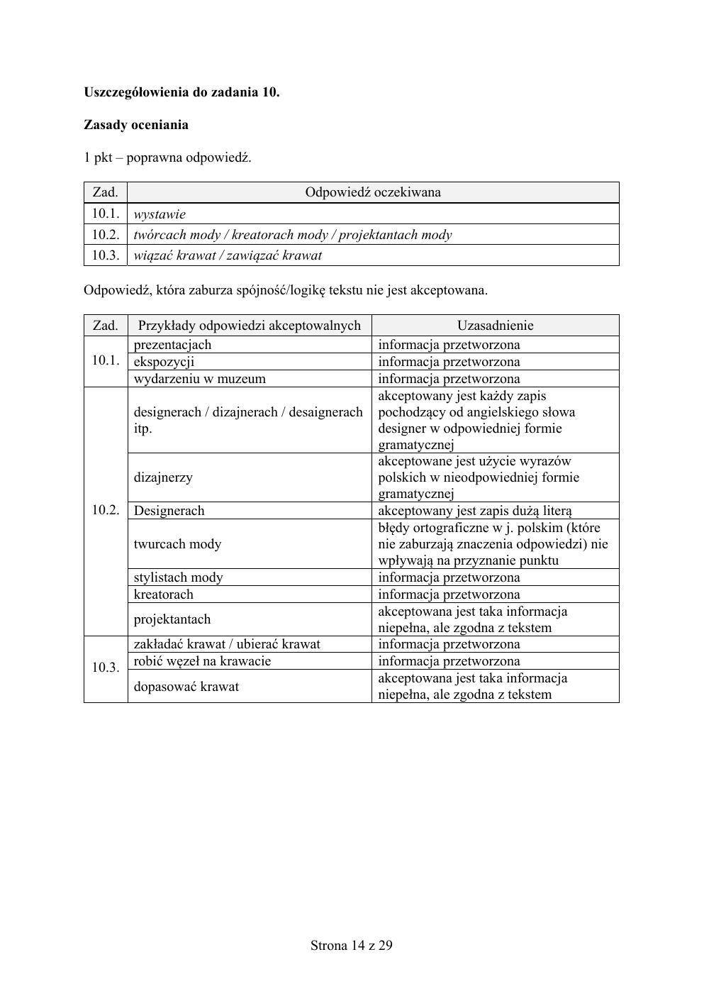 niemiecki - egzamin ósmoklasisty 2019 - odpowiedzi-14