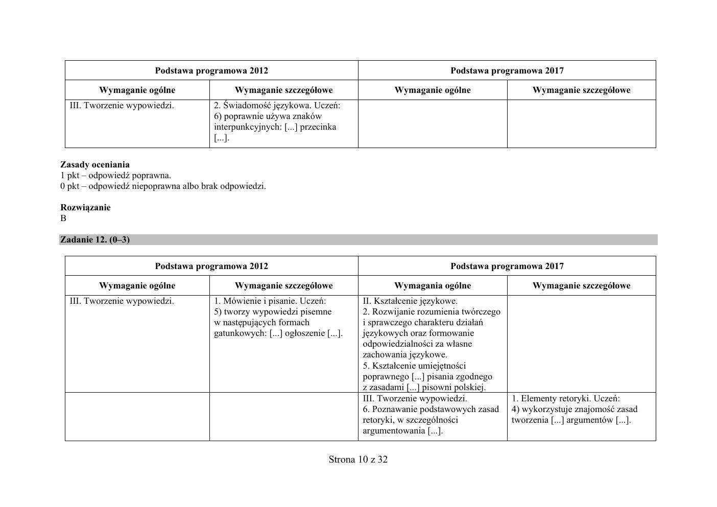 odpowiedzi - język polski - egzamin ósmoklasisty 2020 próbny-10