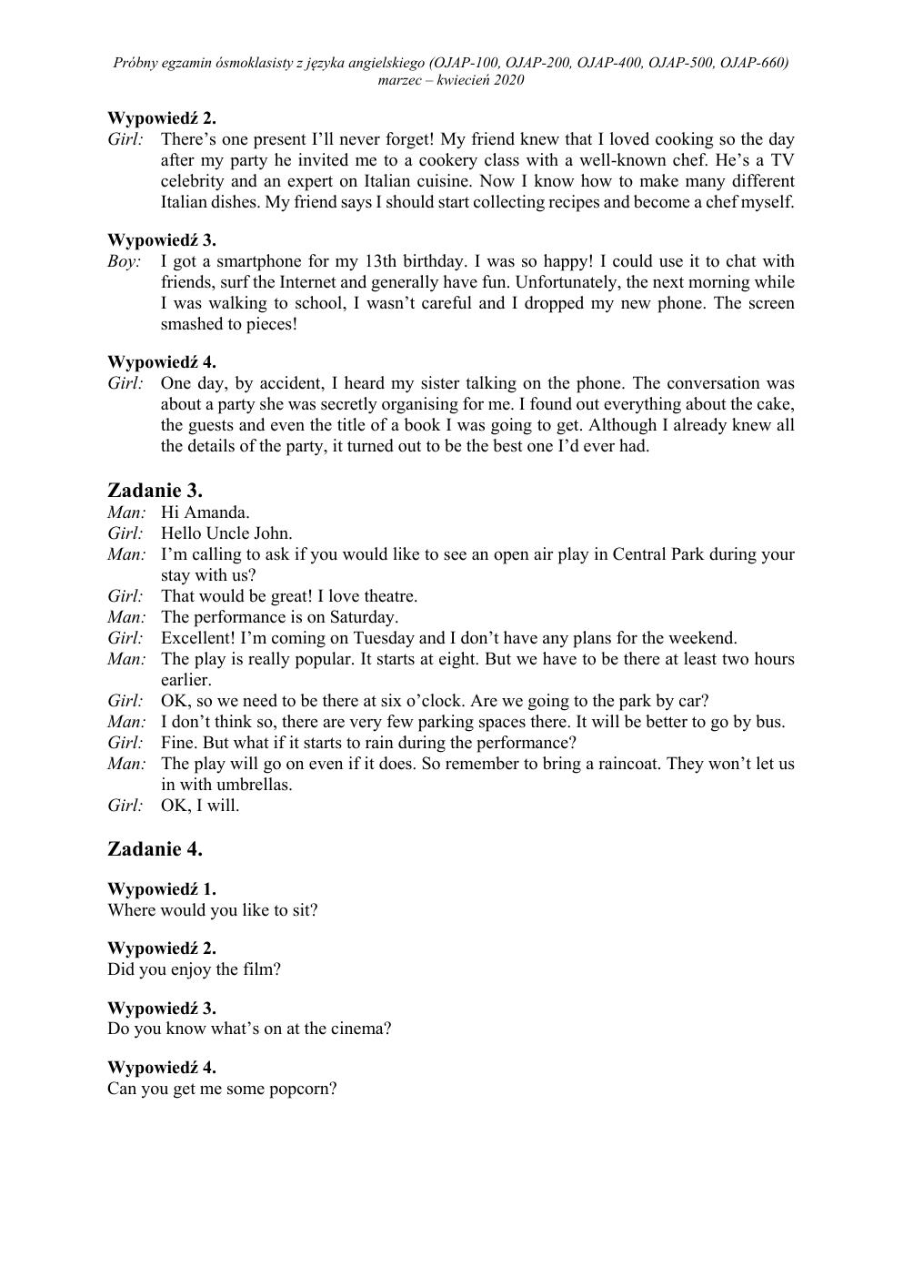 transkrypcja - angielski - egzamin ósmoklasisty 2020 próbny-2