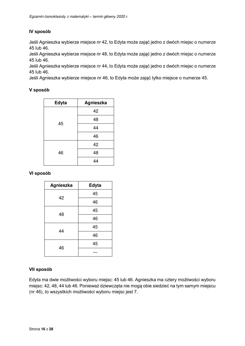 matematyka - egzamin ósmoklasisty 2020 - odpowiedzi-16