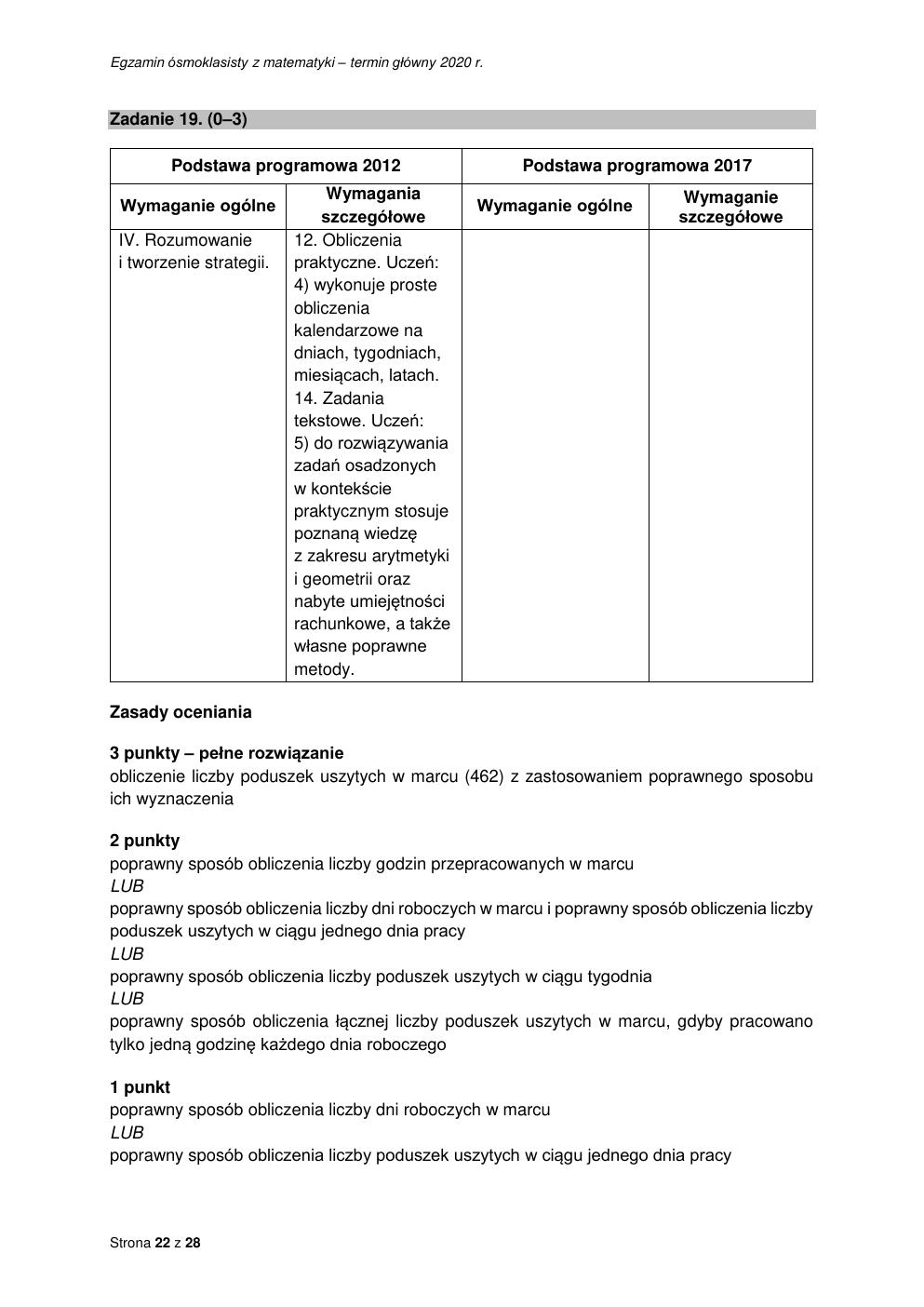 matematyka - egzamin ósmoklasisty 2020 - odpowiedzi-22