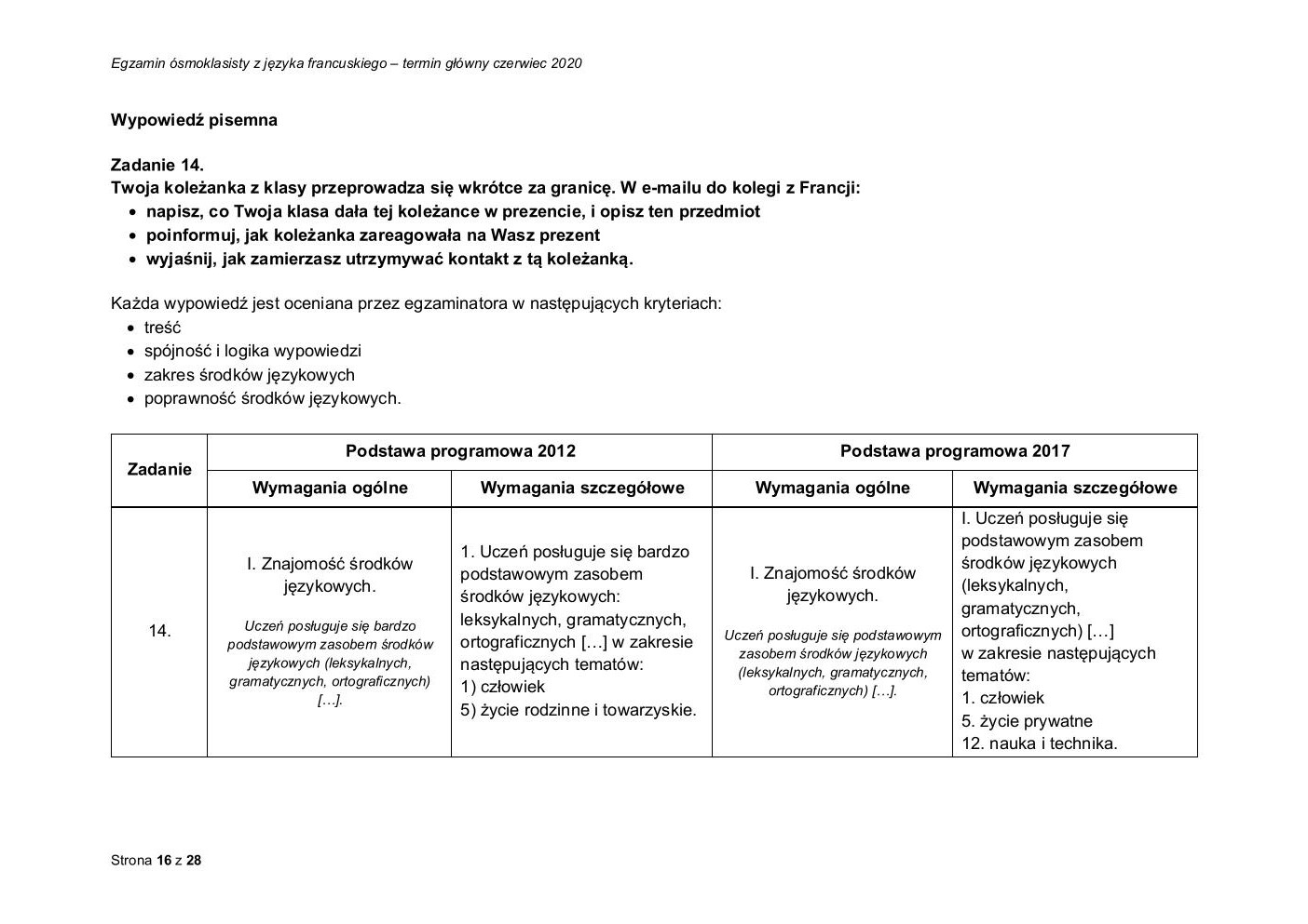 francuski - egzamin ósmoklasisty 2020 - odpowiedzi-16