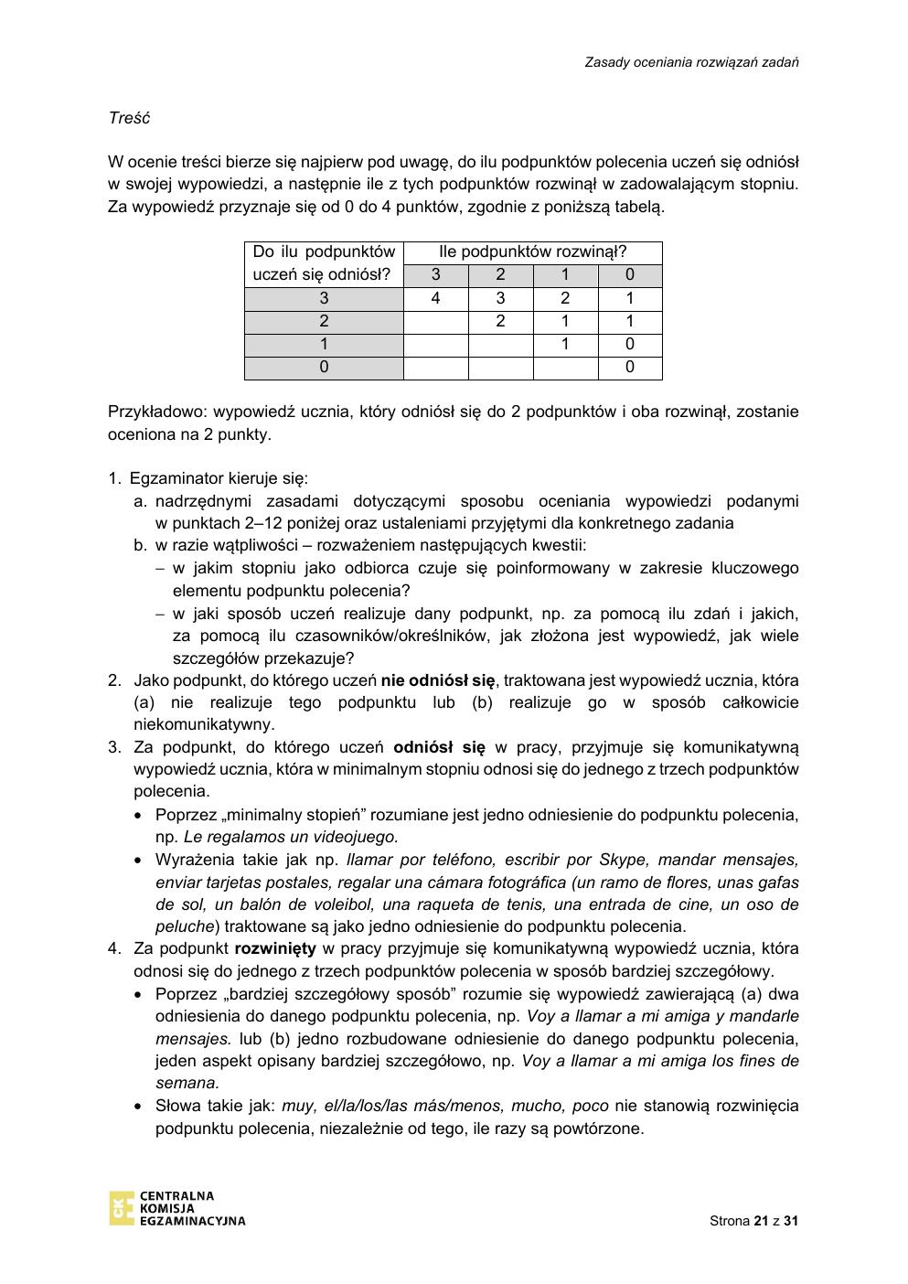 hiszpański - egzamin ósmoklasisty 2020 - odpowiedzi-21