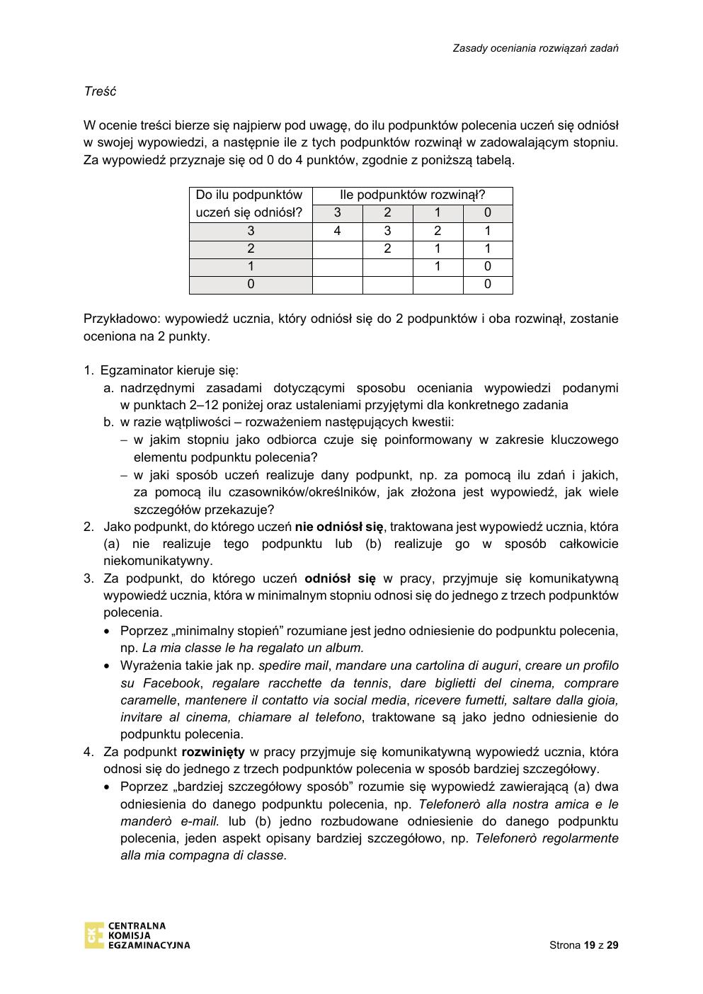 włoski - egzamin ósmoklasisty 2020 - odpowiedzi-19