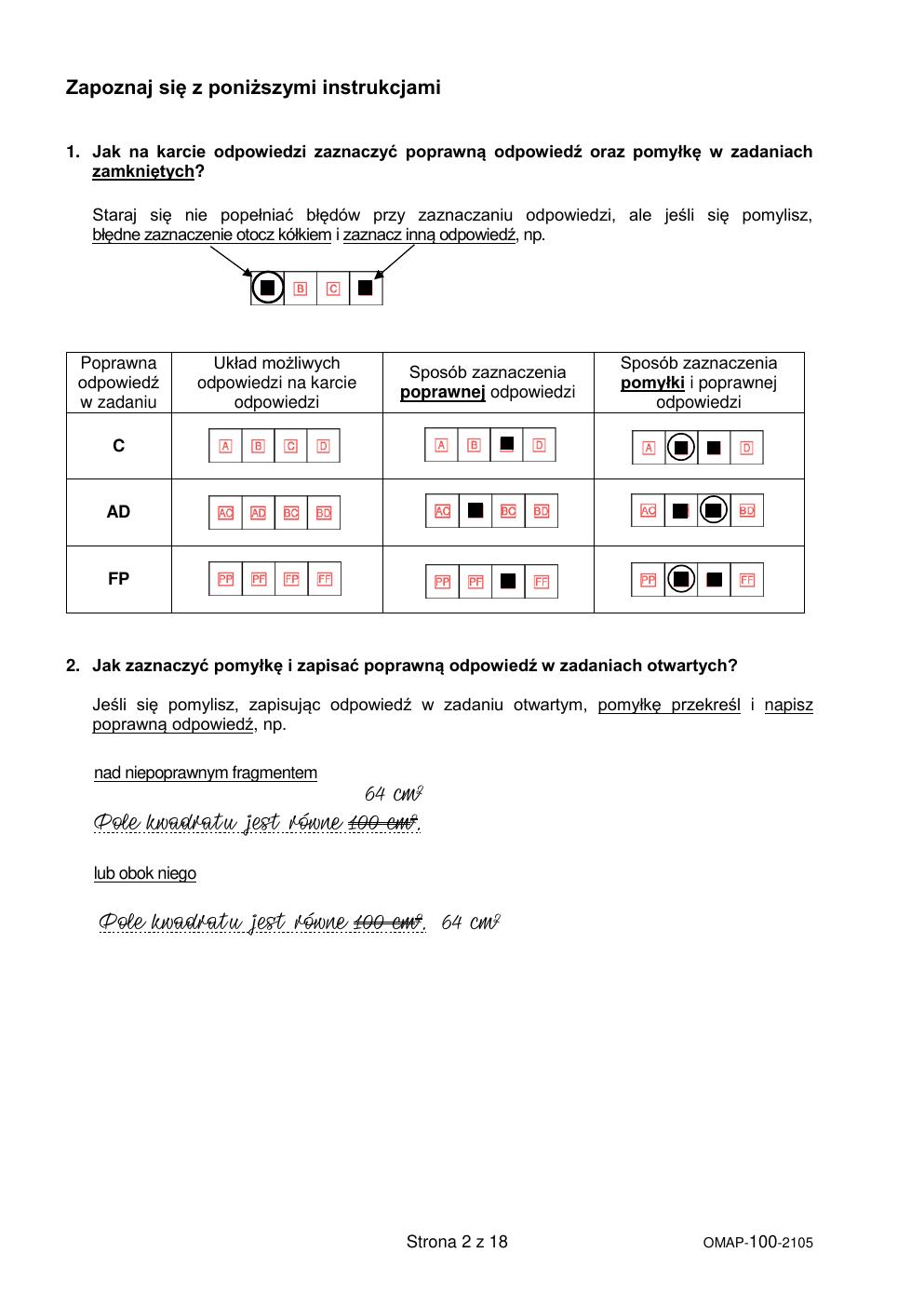 matematyka - egzamin ósmoklasisty 2021 - arkusz-02