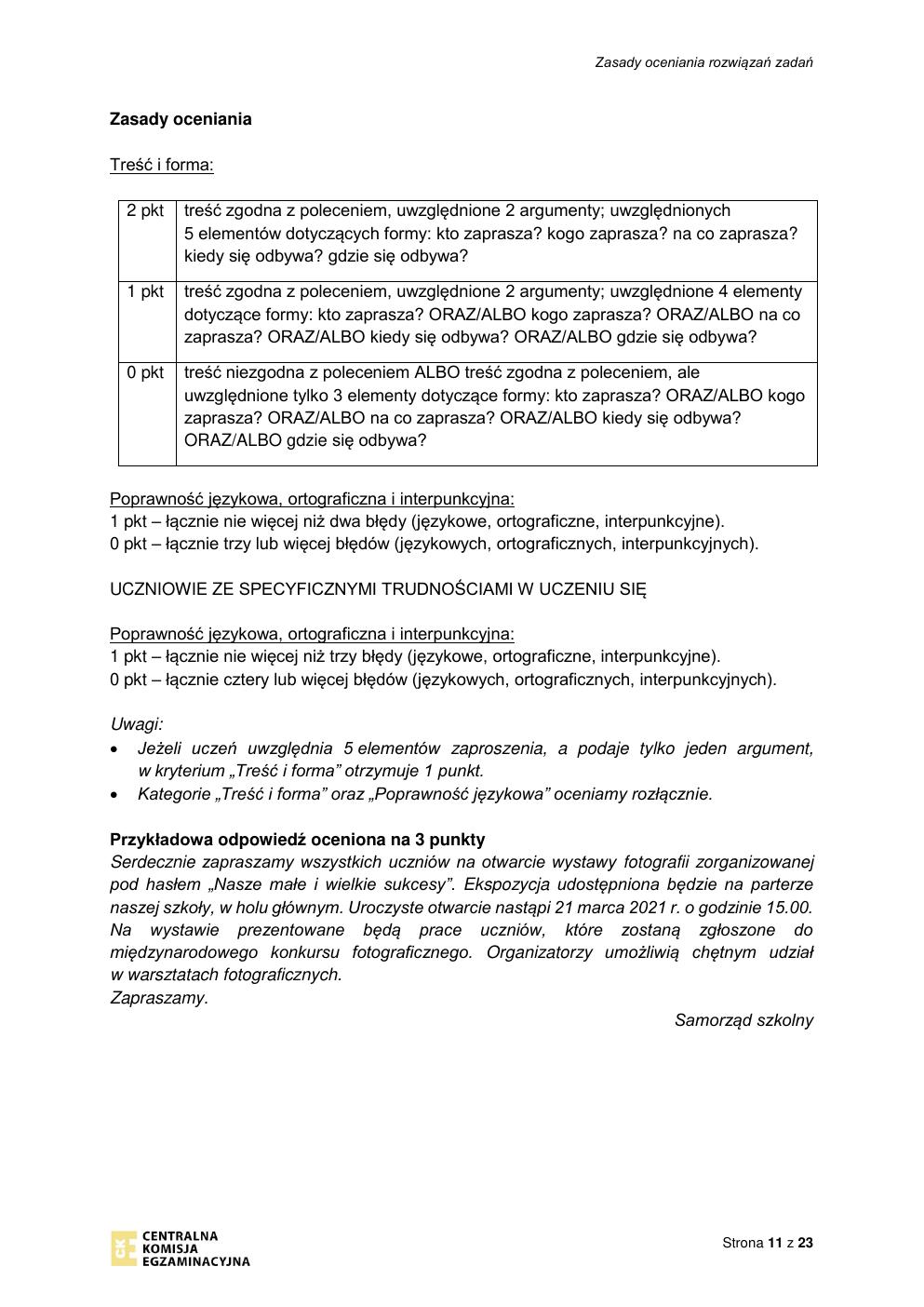 odpowiedzi - polski - egzamin ósmoklasisty 2021 próbny-11