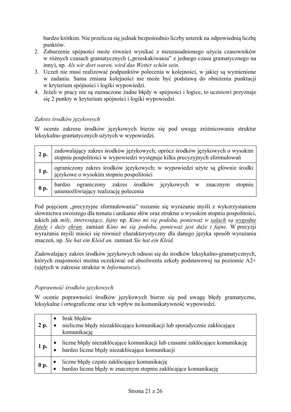 odpowiedzi - niemiecki - egzamin ósmoklasisty 2020 próbny-21