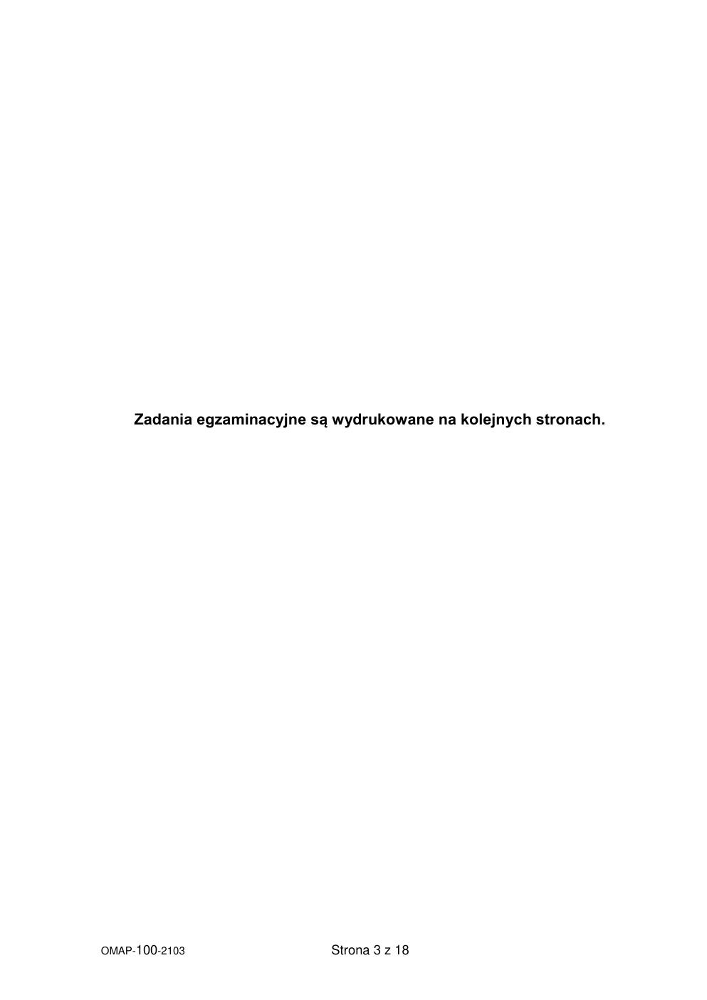 arkusz - matematyka - egzamin ósmoklasisty 2021 próbny-03
